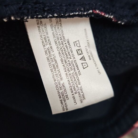 Orvis Women’s Med Blue Fleece Lined Flannel Plaid Snap Up Shirt Jacket Shacket - Picture 7 of 12